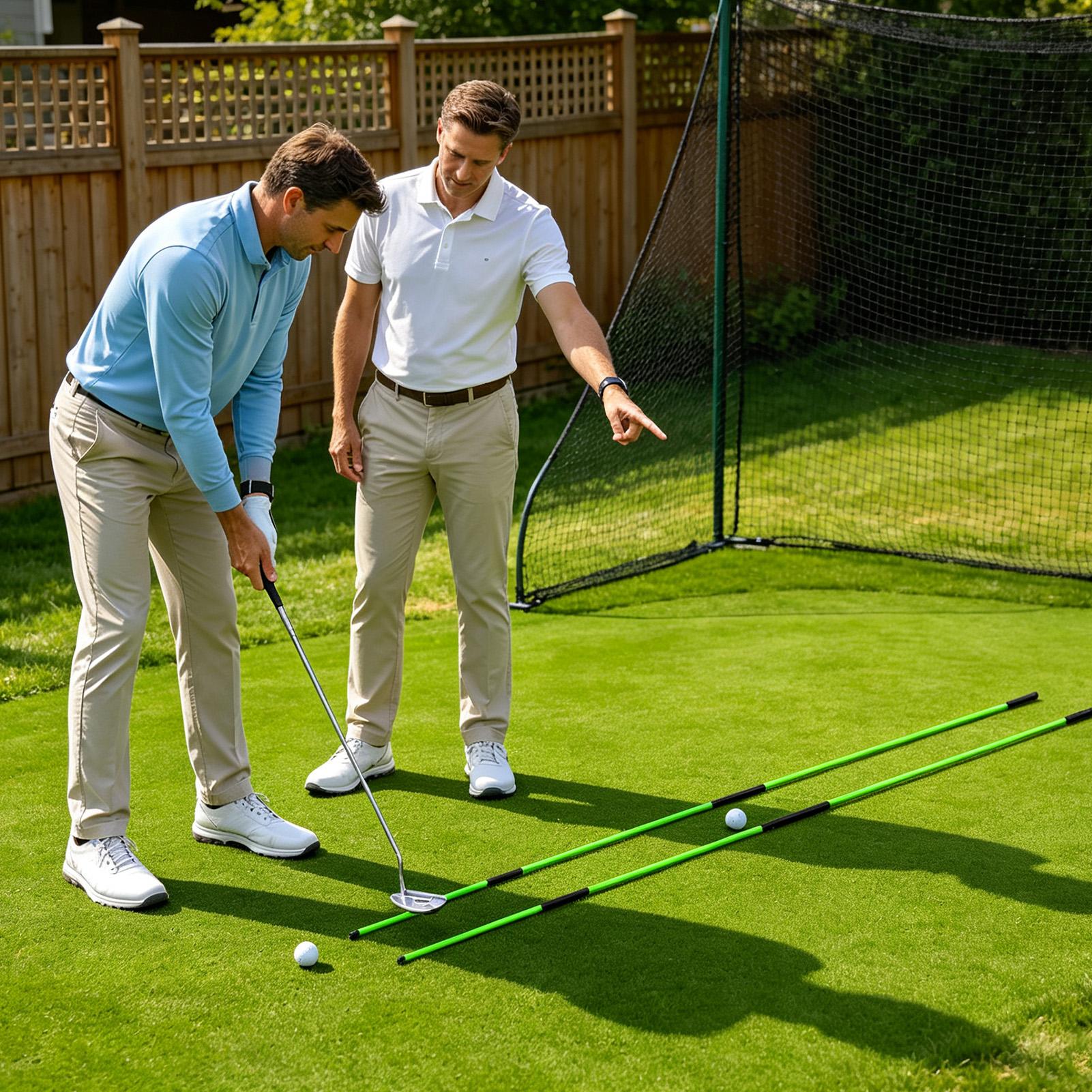 Golf Equipment For Women - ゴルフスイングプレーントレーナーアライメントポータブルトレーニングツールゴルフスイング補正器具男性女性ゴルファー初心者向け