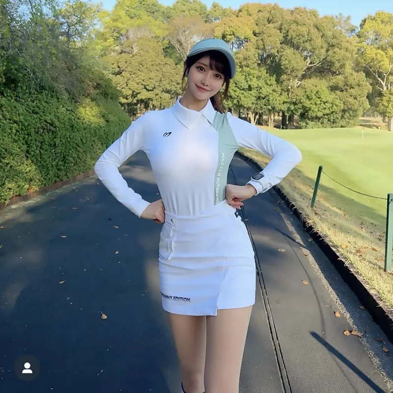 韓国製本格ゴルフ長袖女性用ゴルフウェア 2026年春・秋新作 - Golf Equipment For Women のレビューと価格