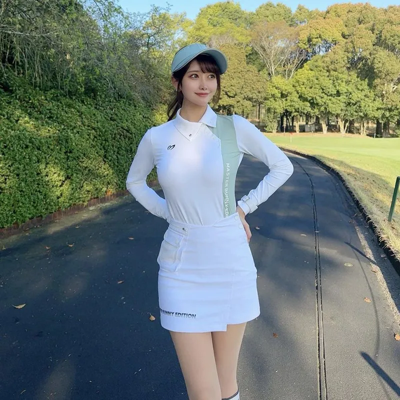 韓国製本格ゴルフ長袖女性用ゴルフウェア 2026年春・秋新作 - Golf Equipment For Women のレビューと価格