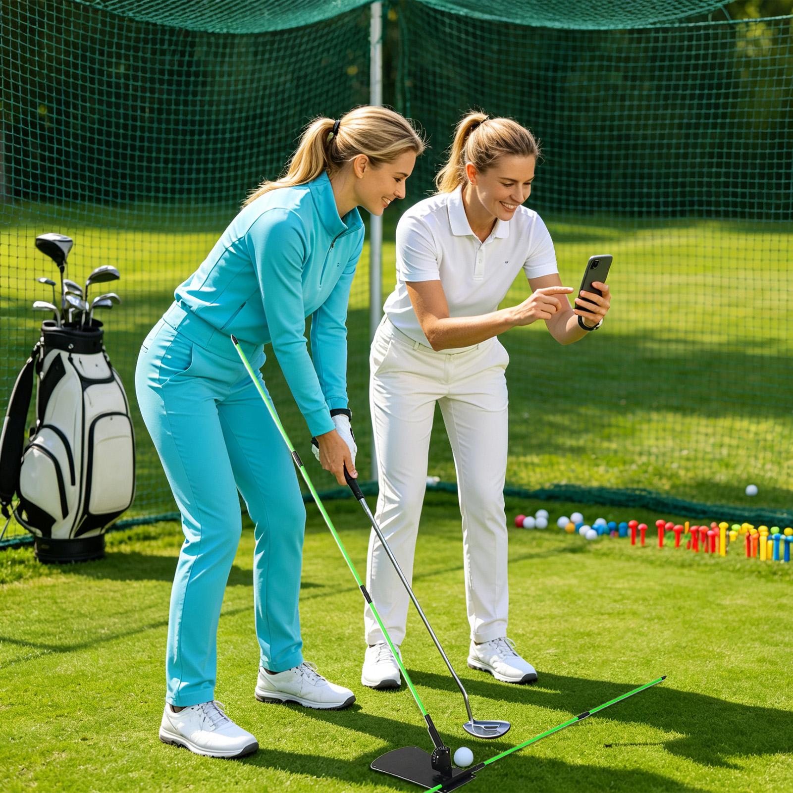 ゴルフスイングプレーントレーナーアライメントポータブルトレー - Golf Equipment For Women のレビューと価格
