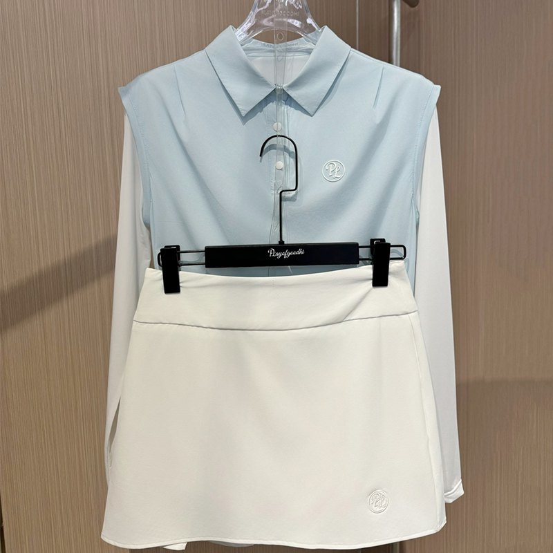 PL 女性ゴルフ服日焼け止め長袖ポロトップスレディースハイウ - Golf Equipment For Women のレビューと価格