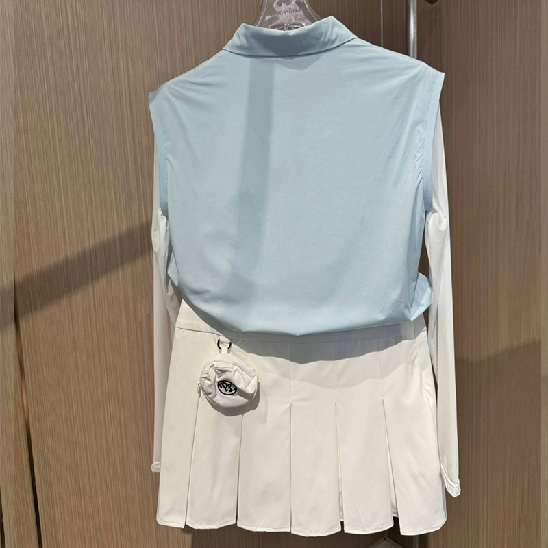 PL 女性ゴルフ服日焼け止め長袖ポロトップスレディースハイウ - Golf Equipment For Women のレビューと価格