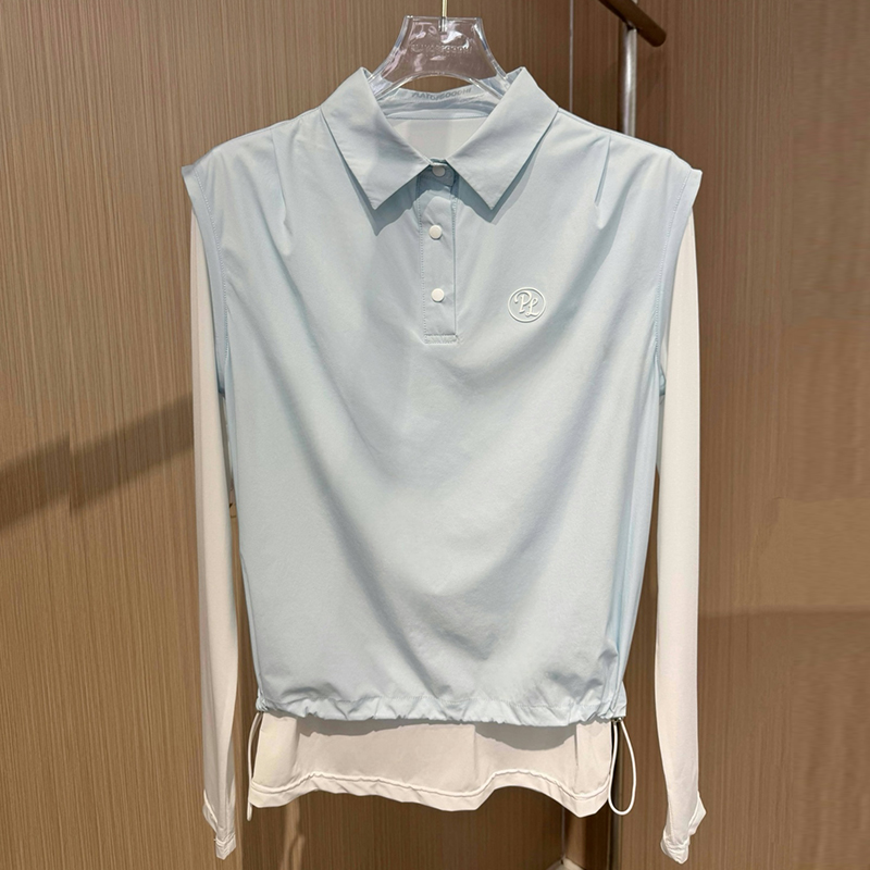 PL 女性ゴルフ服日焼け止め長袖ポロトップスレディースハイウ - Golf Equipment For Women のレビューと価格