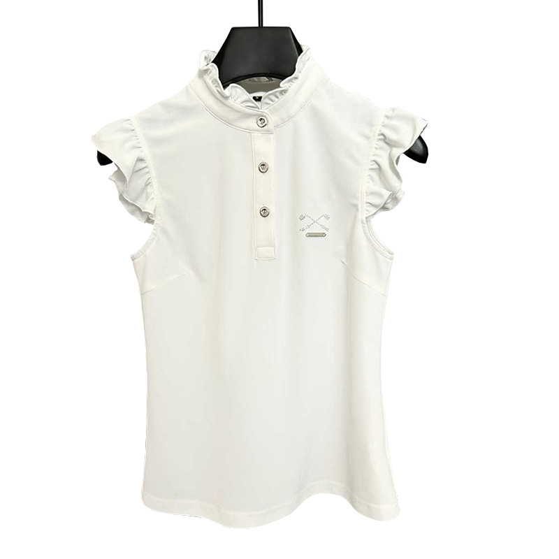 レディースノースリーブTシャツ夏の新ファッション多用途痩身ス - Golf Equipment For Women のレビューと価格
